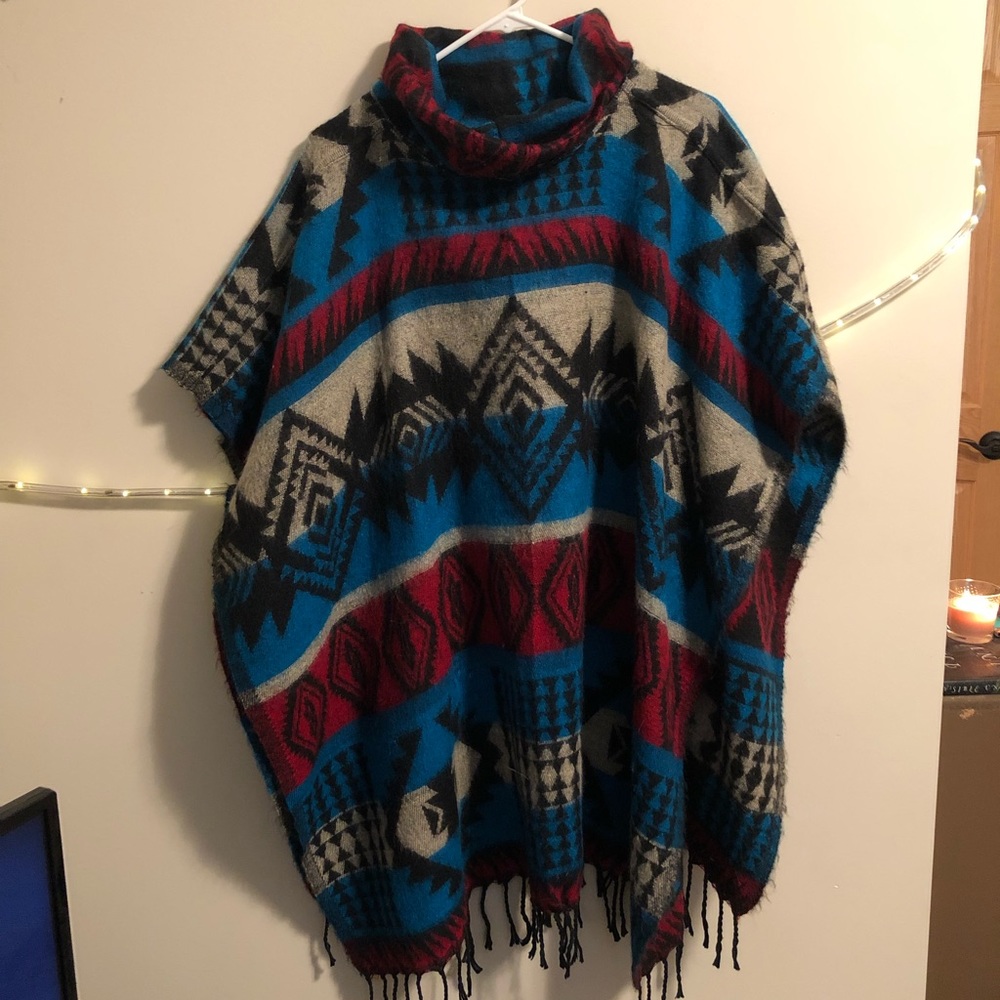 Aztec poncho